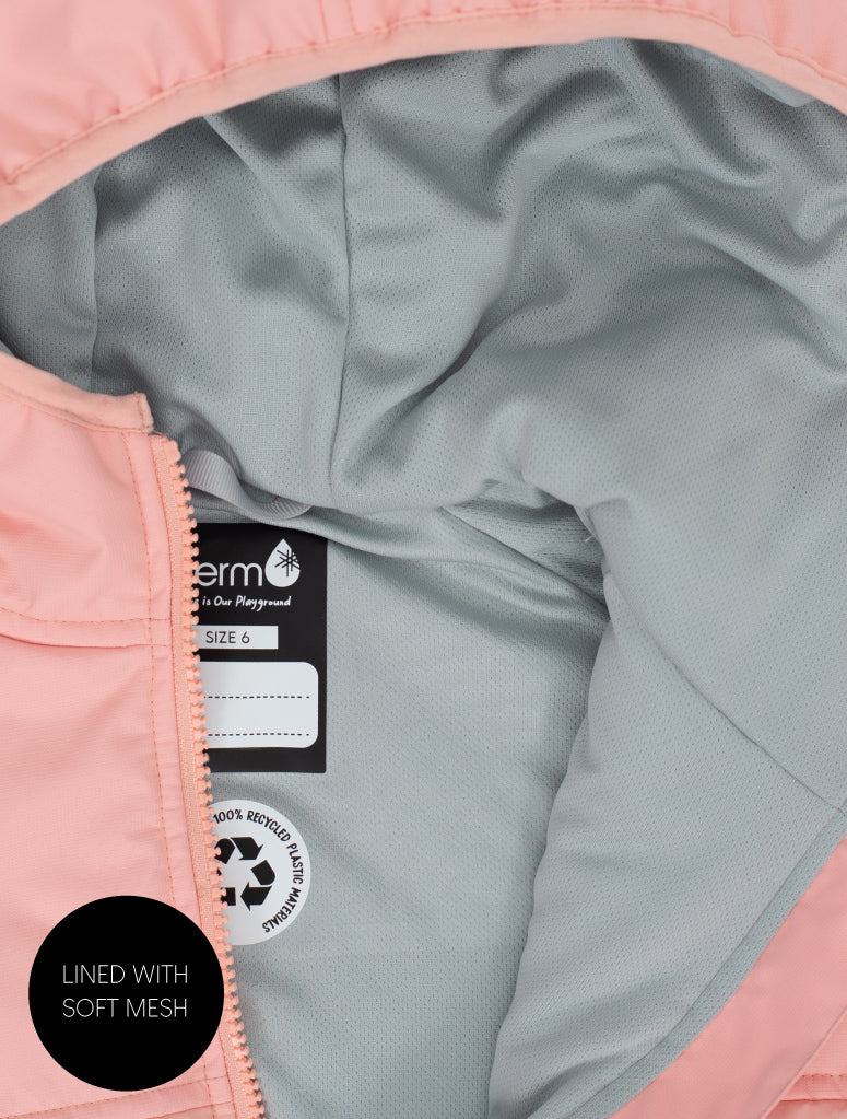 Hydracloud Puffer Jacket - Apricot Blush | Waterproof Windproof Eco