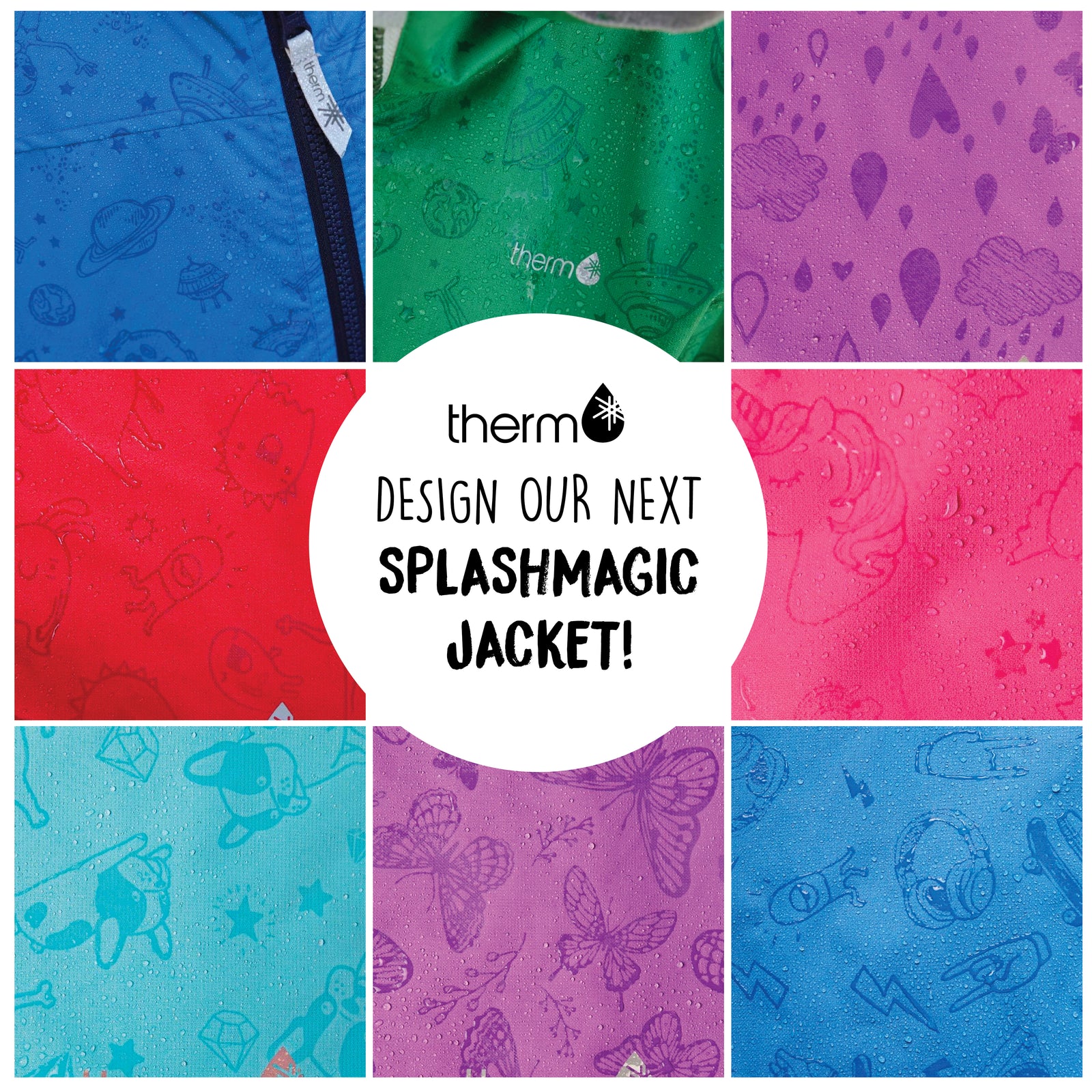 Help us design our next SplashMagic Jacket and WIN!