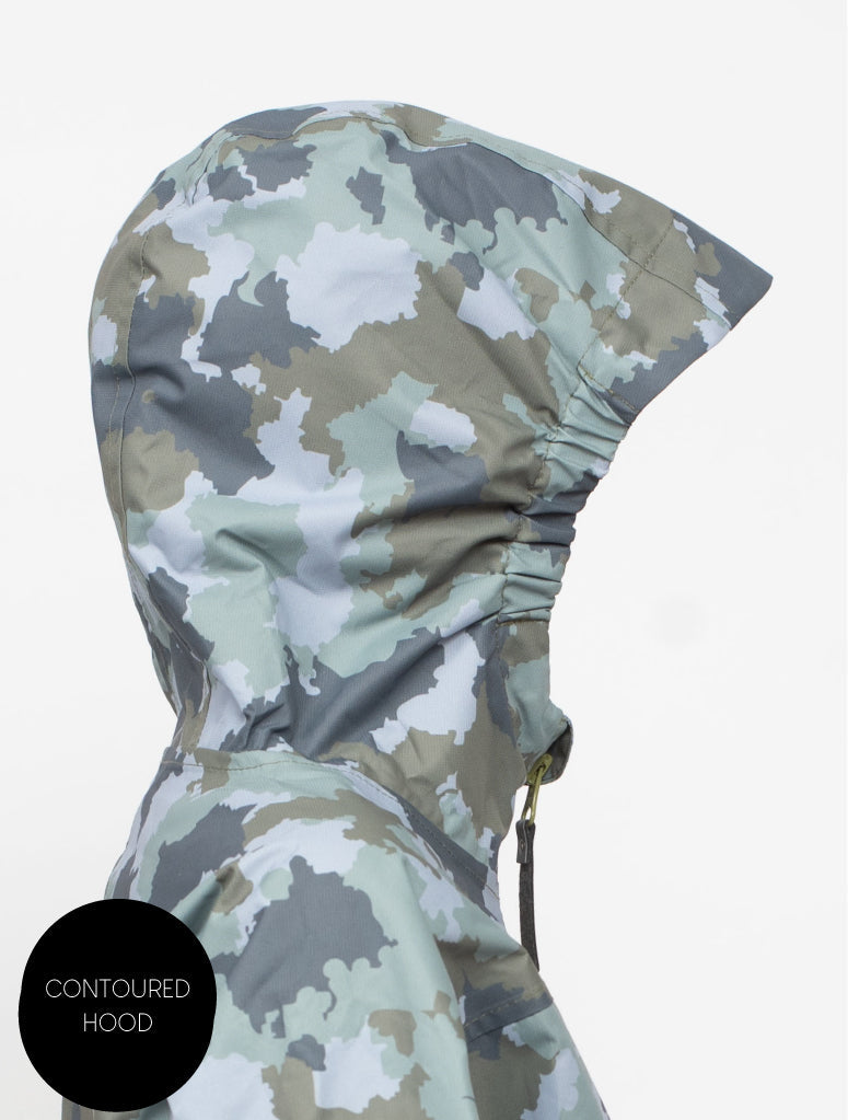 Snowrider Ski Jacket - Camo | Waterproof Windproof Eco