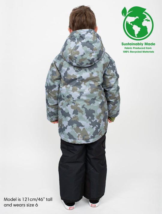 Snowrider Ski Jacket - Camo | Waterproof Windproof Eco