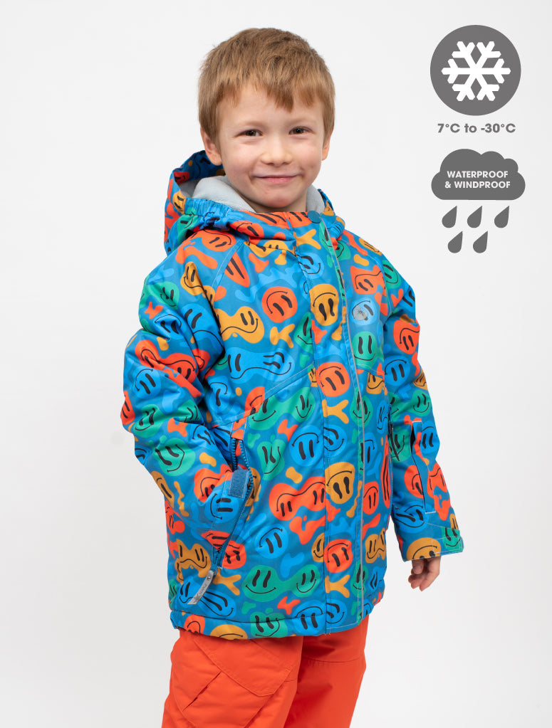 Snowrider Ski Jacket - Smiley | Waterproof Windproof Eco