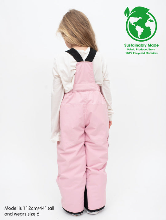 Snowrider Convertible Ski Overalls - Ballet Pink | Waterproof Windproof Eco