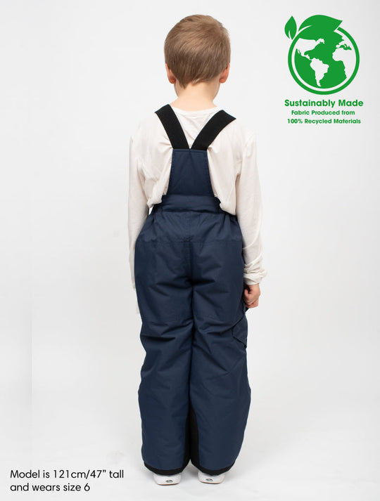 Snowrider Convertible Ski Overalls - Navy