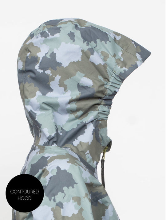 Snowrider One Piece Snowsuit - Camo | Waterproof Windproof Eco