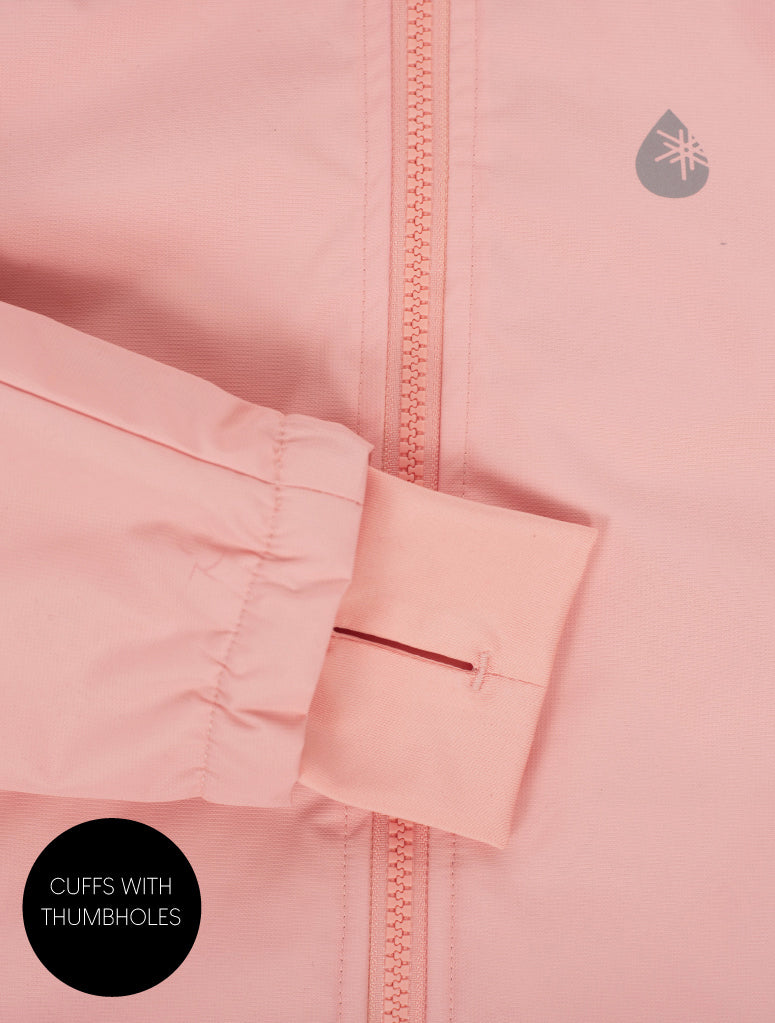 SplashMagic Storm Jacket - Apricot Blush | Waterproof Windproof Eco