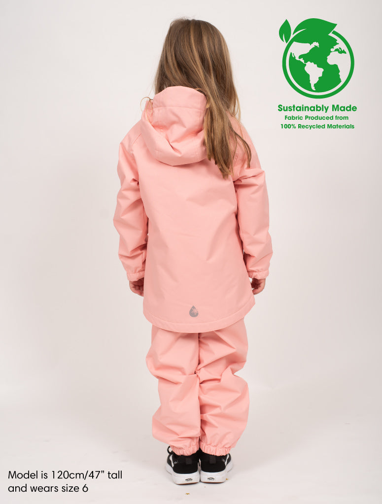 SplashMagic Storm Jacket - Apricot Blush | Waterproof Windproof Eco