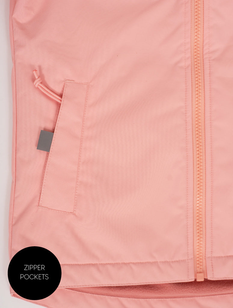 SplashMagic Storm Jacket - Apricot Blush | Waterproof Windproof Eco