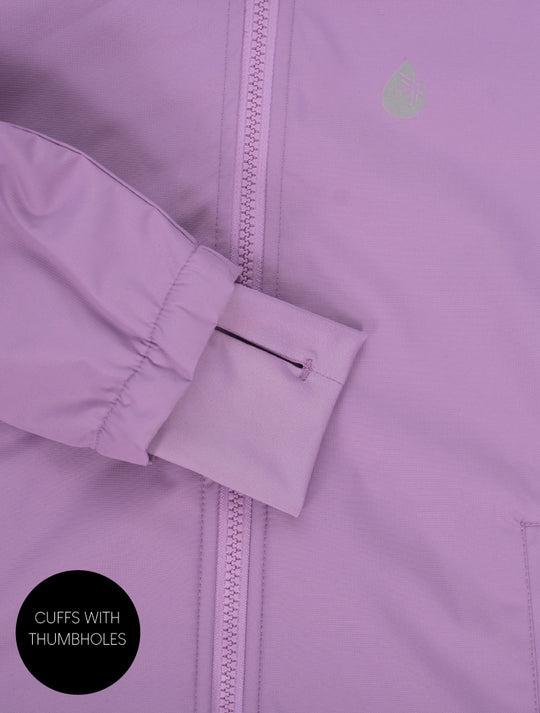 SplashMagic Storm Jacket - Dusty Lavender | Waterproof Windproof Eco