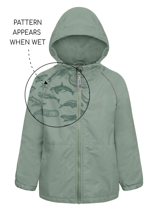 SplashMagic Storm Jacket - Basil | Waterproof Windproof Eco