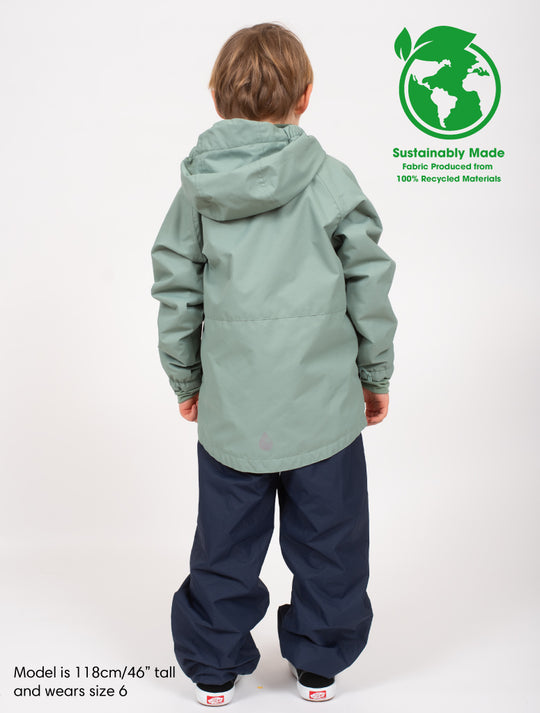 SplashMagic Storm Jacket - Basil | Waterproof Windproof Eco