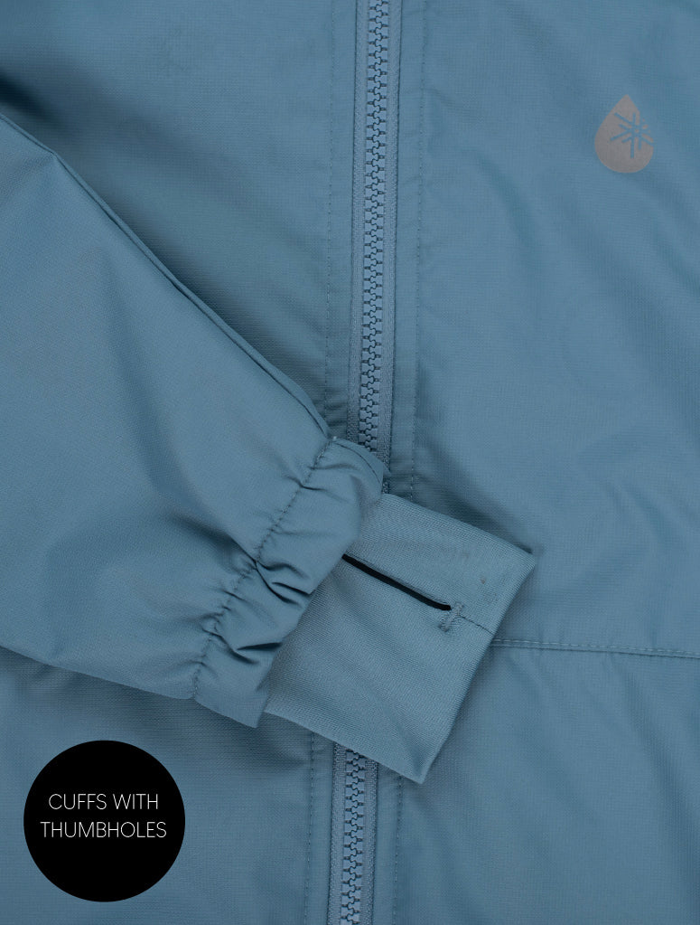 SplashMagic Storm Jacket - Stone Blue | Waterproof Windproof Eco