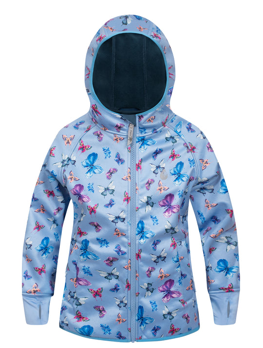 All-Weather Hoodie - Butterfly Sky | Waterproof Windproof Eco