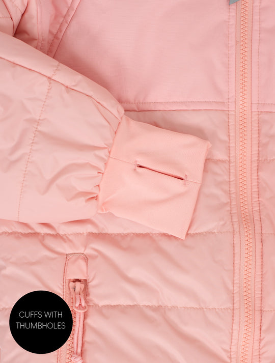 Hydracloud Puffer Jacket - Apricot Blush | Waterproof Windproof Eco