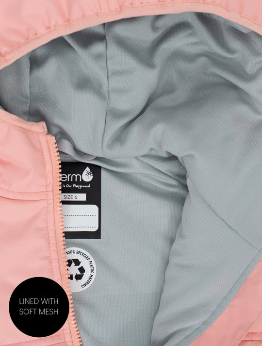 Hydracloud Puffer Jacket - Apricot Blush | Waterproof Windproof Eco