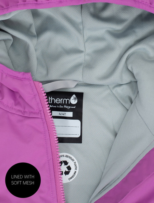 Hydracloud Puffer Jacket - Berry | Waterproof Windproof Eco