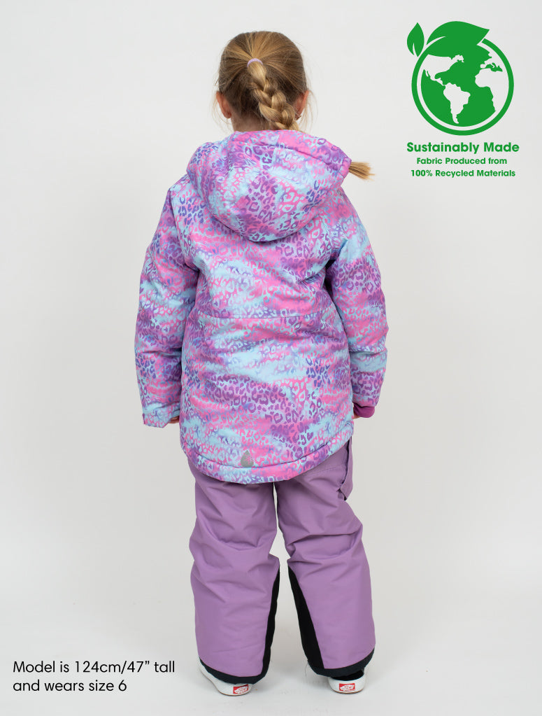 Snowrider Ski Jacket - Rainbow Leopard | Waterproof Windproof Eco