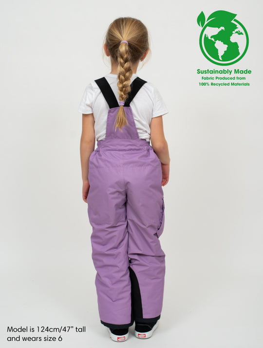 Snowrider Convertible Ski Overalls - Dusty Lavender | Waterproof Windproof Eco