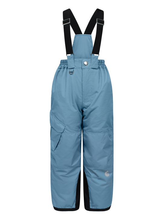 Snowrider Convertible Ski Overalls - Stone Blue | Waterproof Windproof Eco