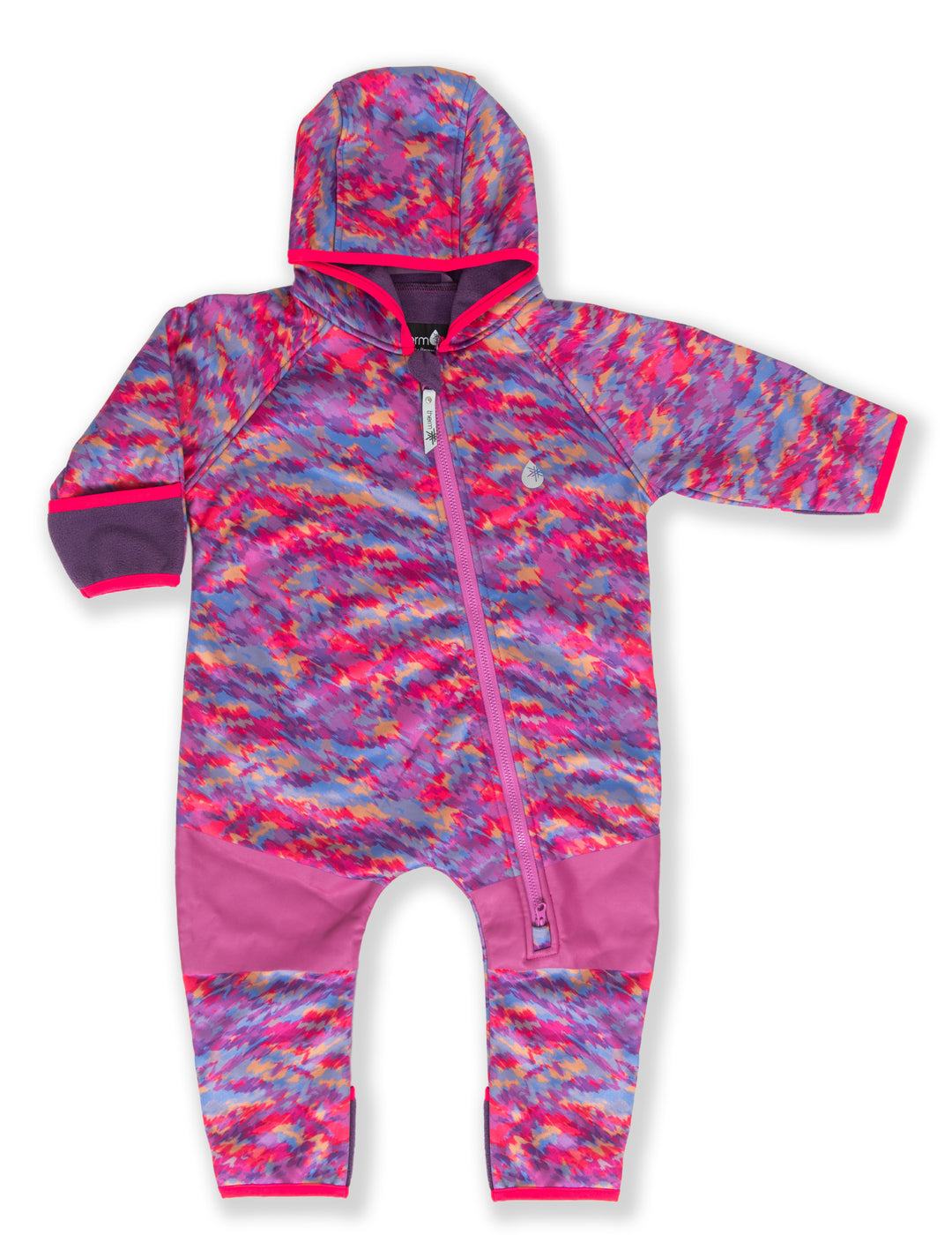 baby & toddler waterproof onesie pink