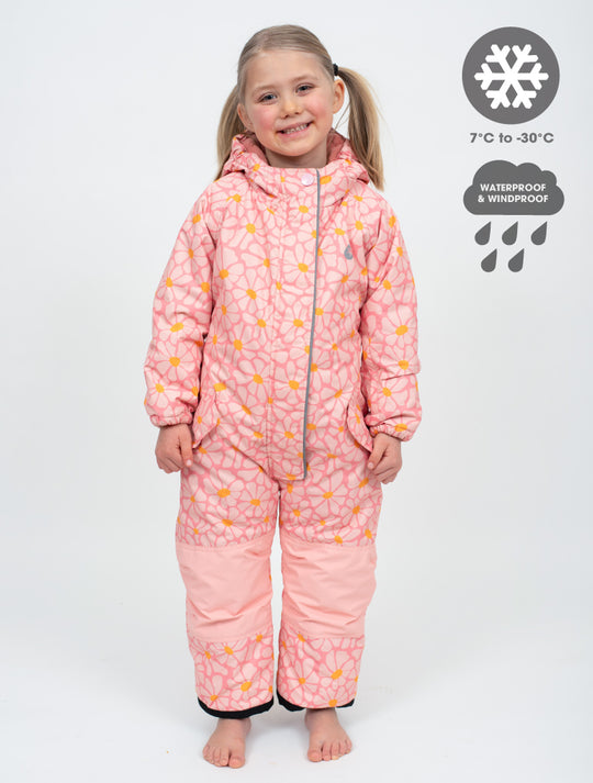 Snowrider One Piece Snowsuit - Daisy | Waterproof Windproof Eco