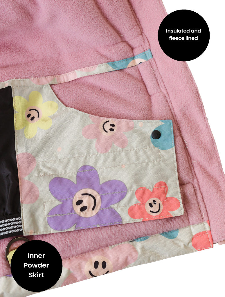 Snowrider Ski Jacket - Happy Daisy