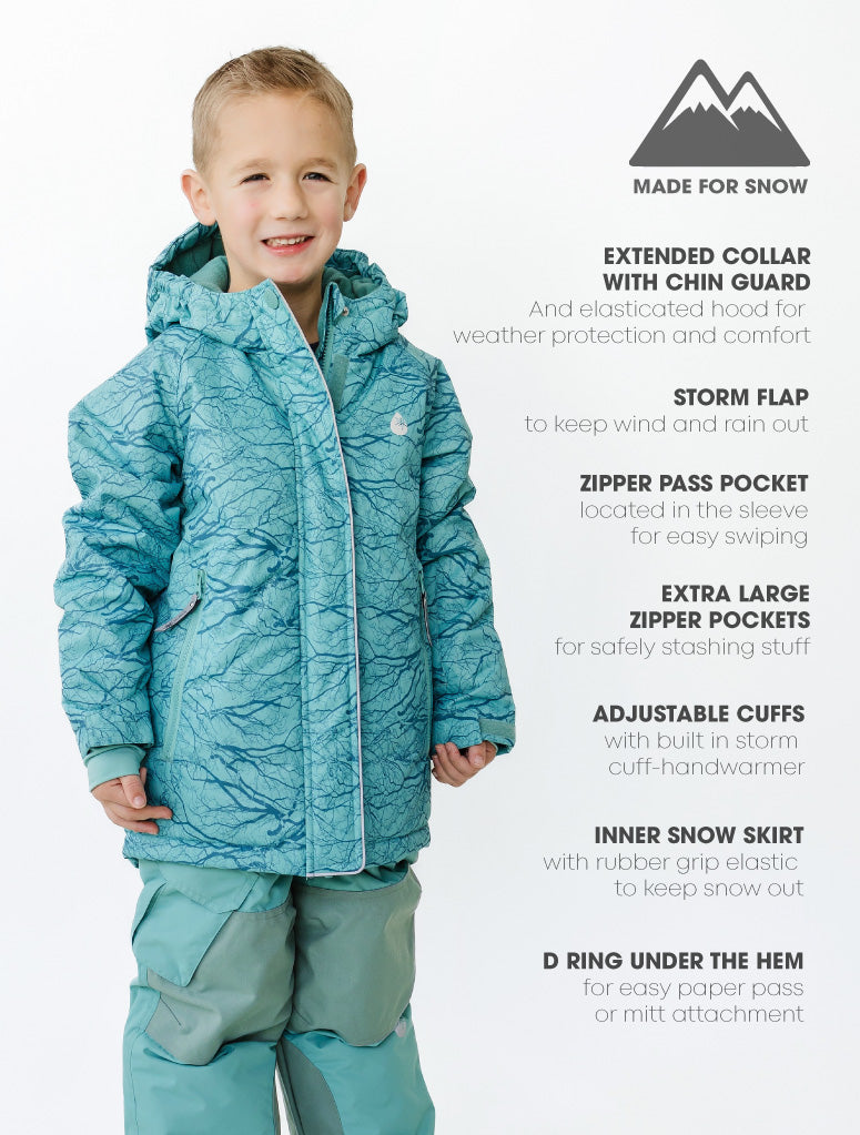 Snowrider Ski Jacket - Winter Wood