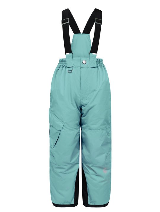 Snowrider Convertible Ski Overalls - Seafoam