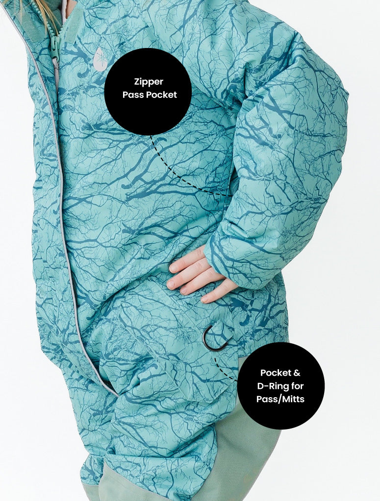 Snowrider One Piece Snowsuit - Winter Wood