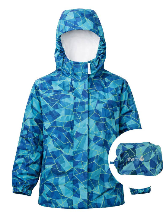 10K Packaway Rainshell - Geo Tech