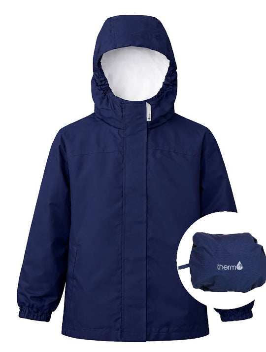 10K Packaway Rainshell - Navy