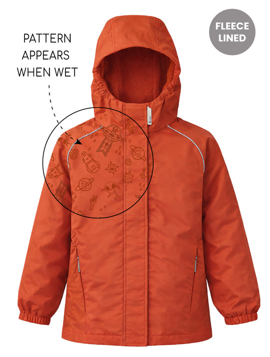 SplashMagic Storm Jacket - Burnt Orange | Space Pals