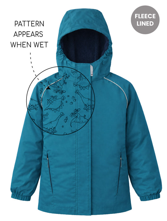 SplashMagic Storm Jacket - Deep Teal | Dino Skate Crew
