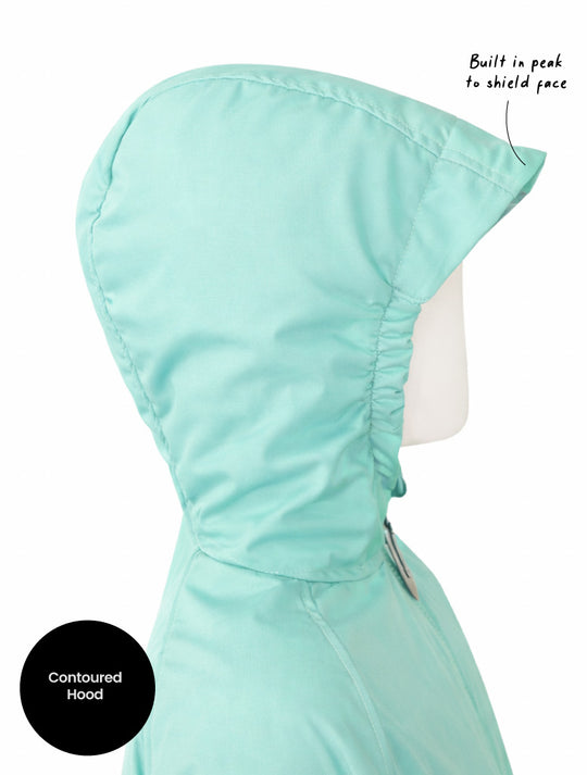 Hydracloud Puffer Jacket - Crystal Blue | Daisy Chain