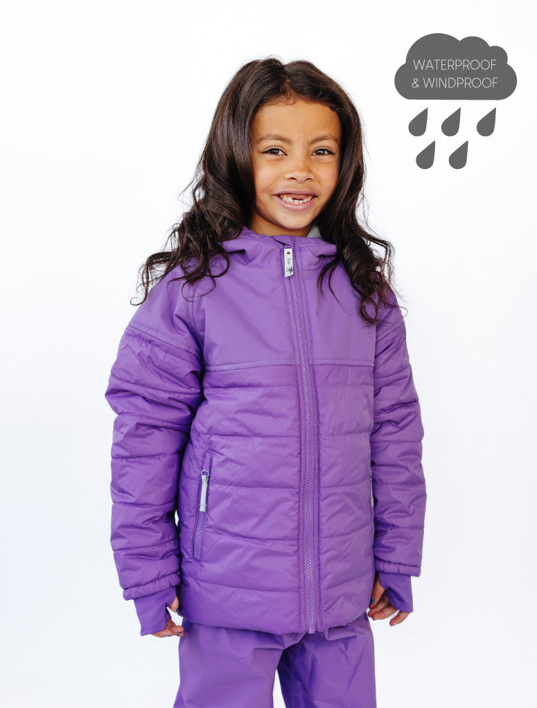 Hydracloud Puffer Jacket - Neon Pink | Violet