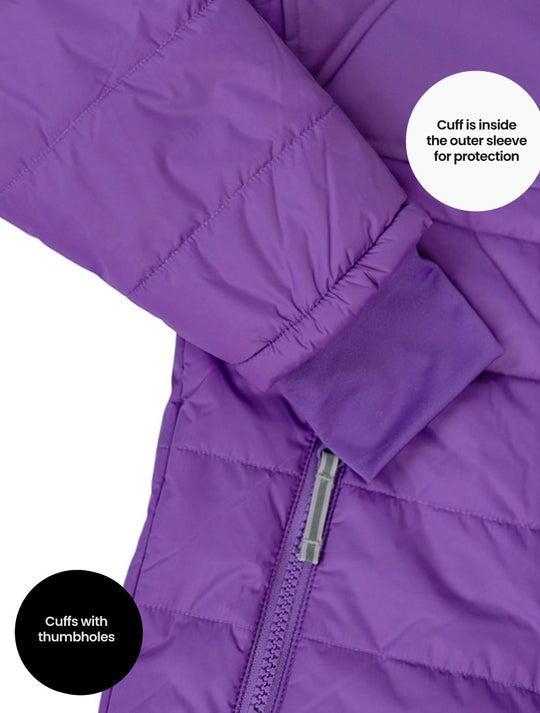 Hydracloud Puffer Jacket - Neon Pink | Violet