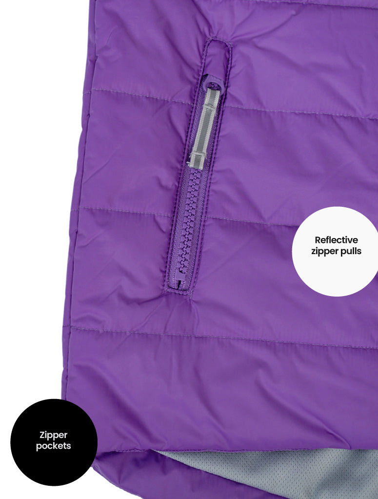 Hydracloud Puffer Jacket - Neon Pink | Violet