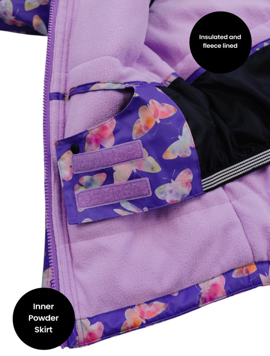 Snowrider Ski Jacket - Butterfly