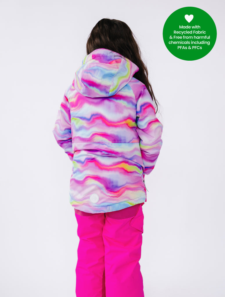 Snowrider Ski Jacket - Rainbow Wave