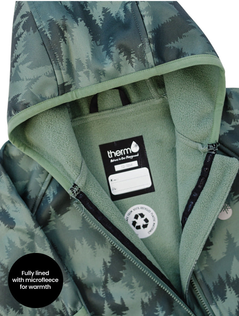 All-Weather Fleece Onesie - Forest Camo