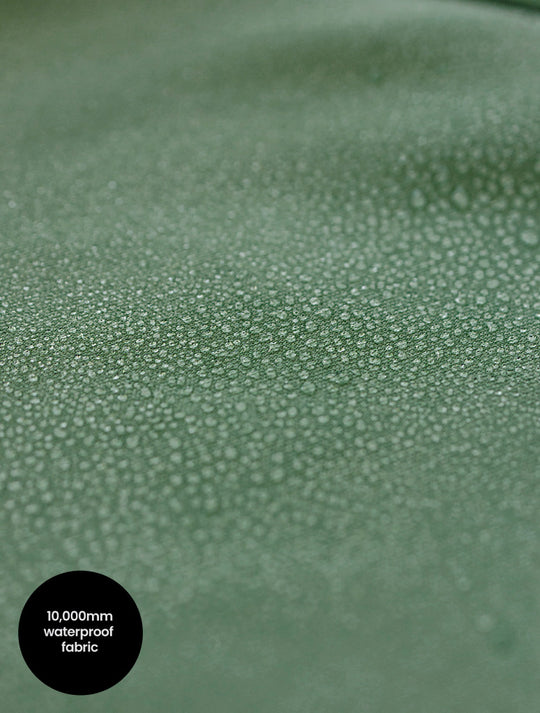 All-Weather Fleece Onesie - Forest Moss