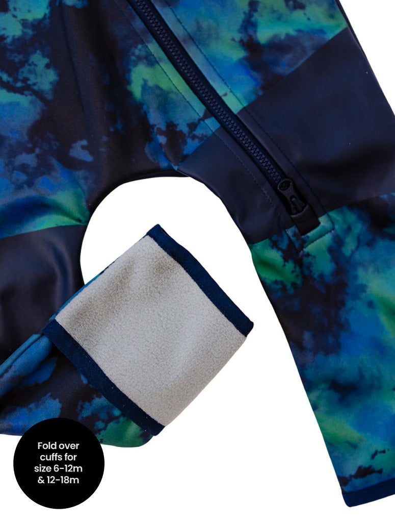 All-Weather Fleece Onesie - Tie Dye