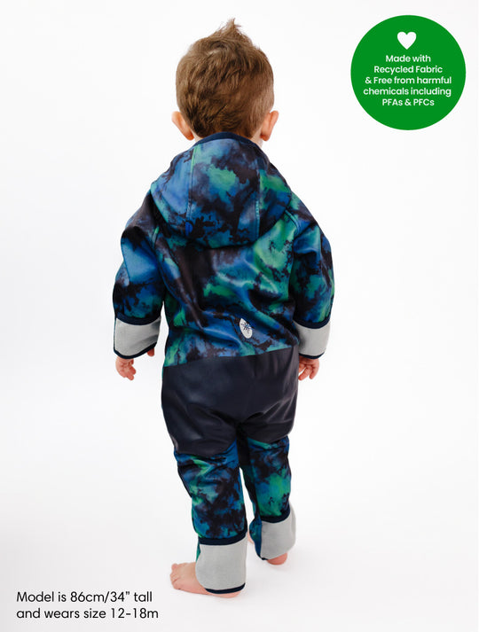 All-Weather Fleece Onesie - Tie Dye
