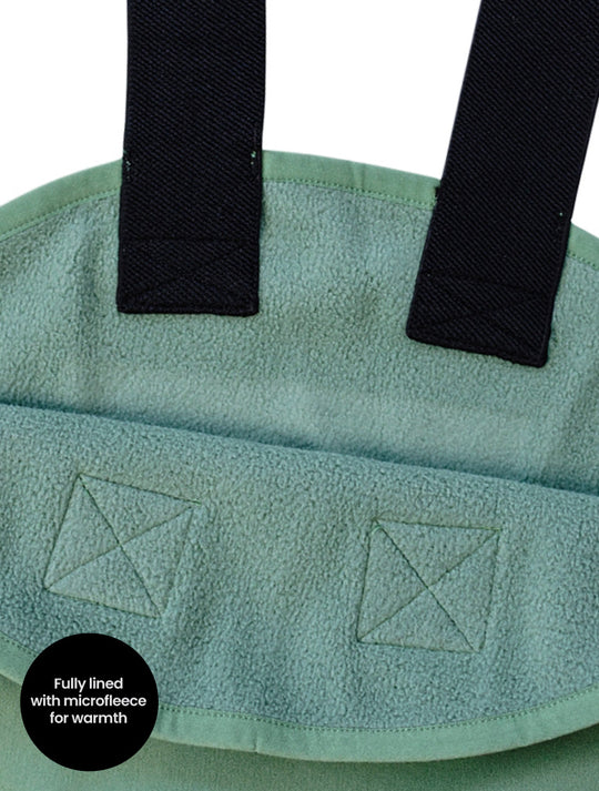 All-Weather Fleece Overalls - Forest Moss