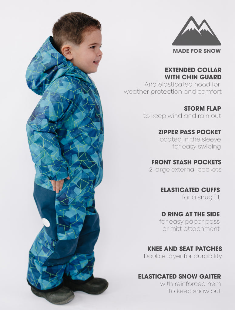 Snowsuit Texture One Piece Snowsuits – Therm