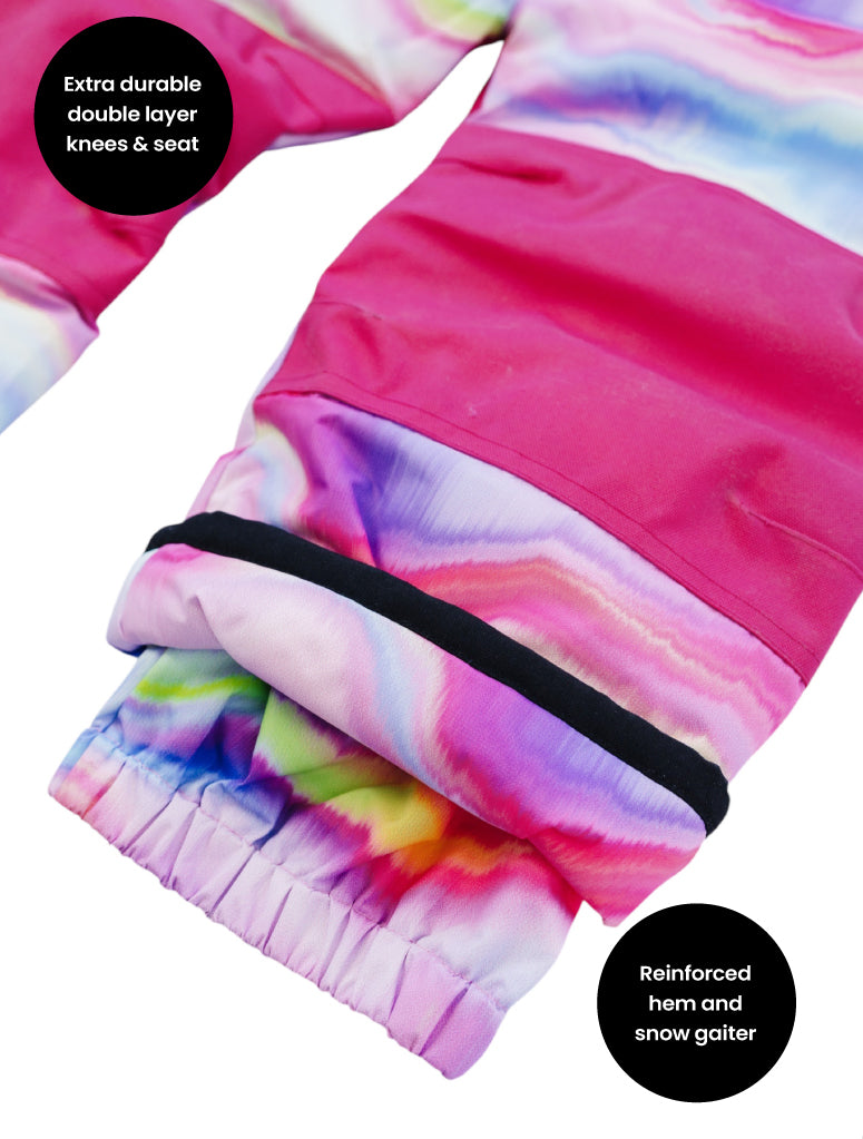 Snowrider One Piece Snowsuit - Rainbow Wave
