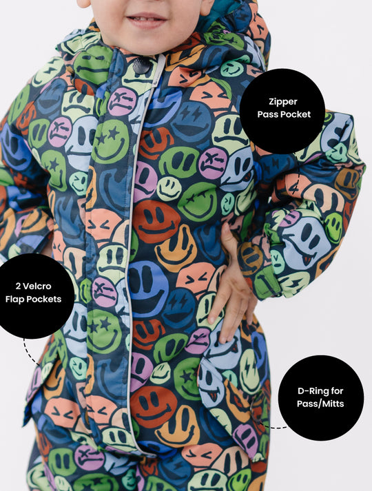 Snowrider One Piece Snowsuit - Smiley