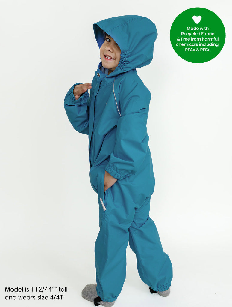 SplashMagic Rainsuit - Deep Teal | Dino Skate Crew