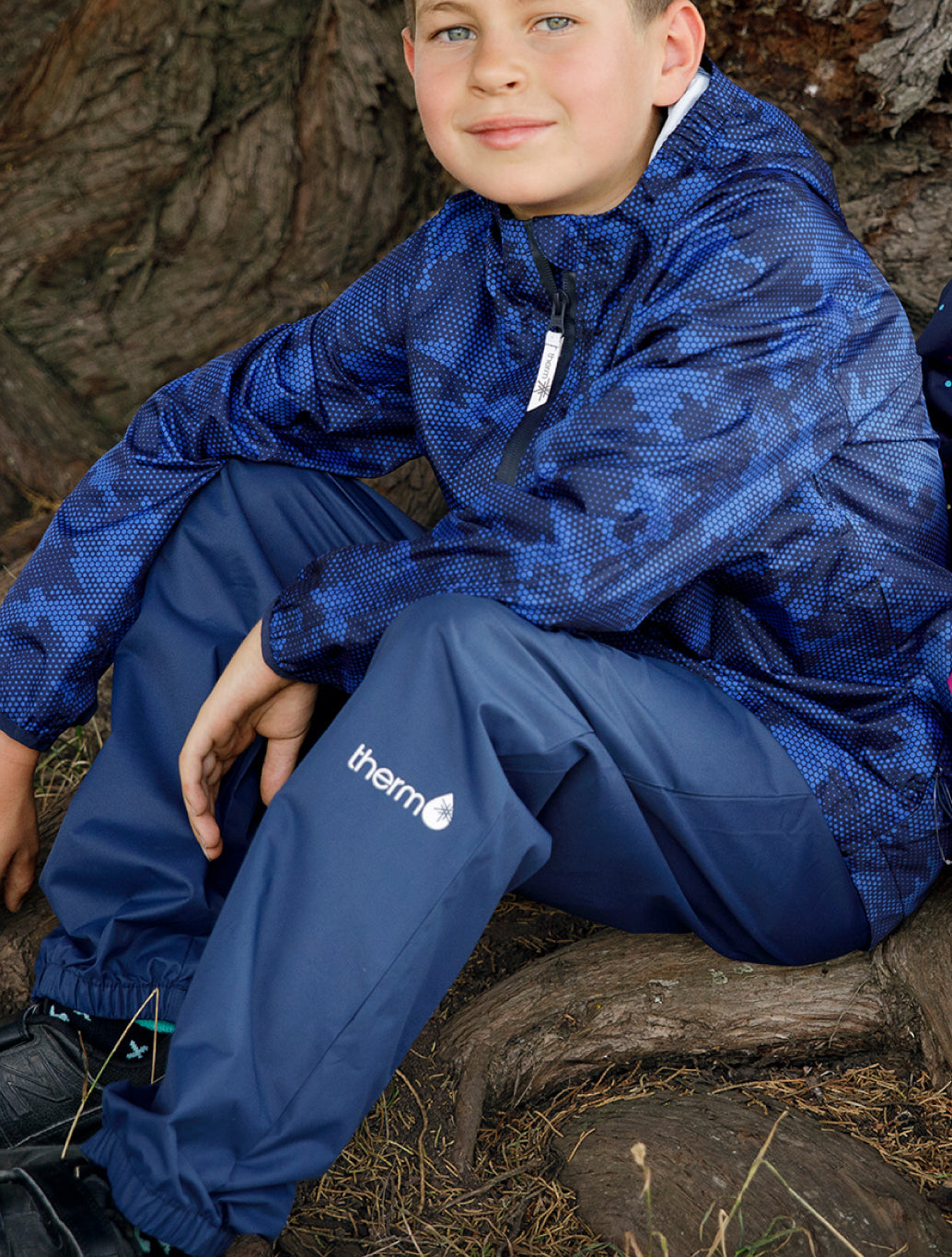 Splash Pant - Navy | Waterproof Windproof Eco