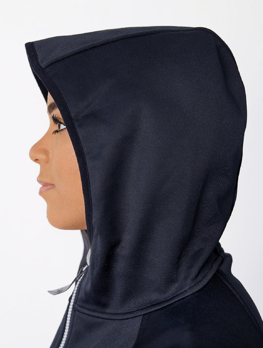 All-Weather Hoodie - Navy | Waterproof Windproof Eco - Ladies