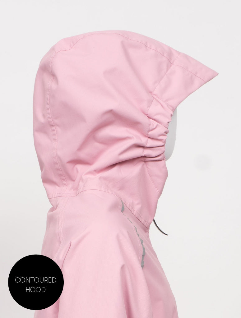 SplashMagic Rainshell - Ballet Pink | Waterproof Windproof Eco